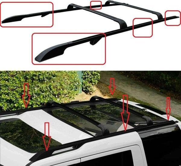 Sangini Auto Discovery 3 Ve 4 2005-2016 Tavan Çıtası Siyah (Oem) - Image 1