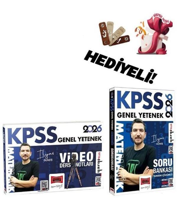 Yargı 2026 KPSS Matematik Video Ders Notları + Soru Bankası 2 li Set- İlyas Güneş Yargı Yayınları - Yargı Yayınları - Image 1
