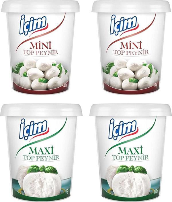 İçim Top Peynir Mini ve Maxi 4 lü Karma Paket - Image 1