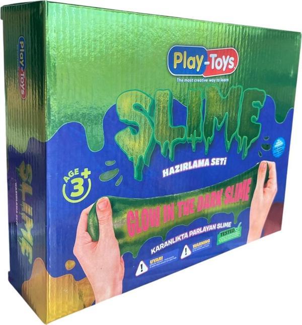 Karanlıkta Parlayan Eğlenceli ve Eğitici Slime Hazırlama Seti - Image 1