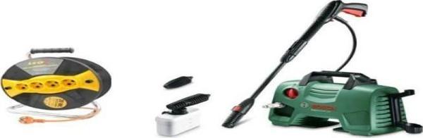 Bosch Easy Aquatak 120 Basınçlı Yıkama - 06008A7901+Leo 3x1,5 20 mt Makaralı Seyyar BOSCH - Image 1
