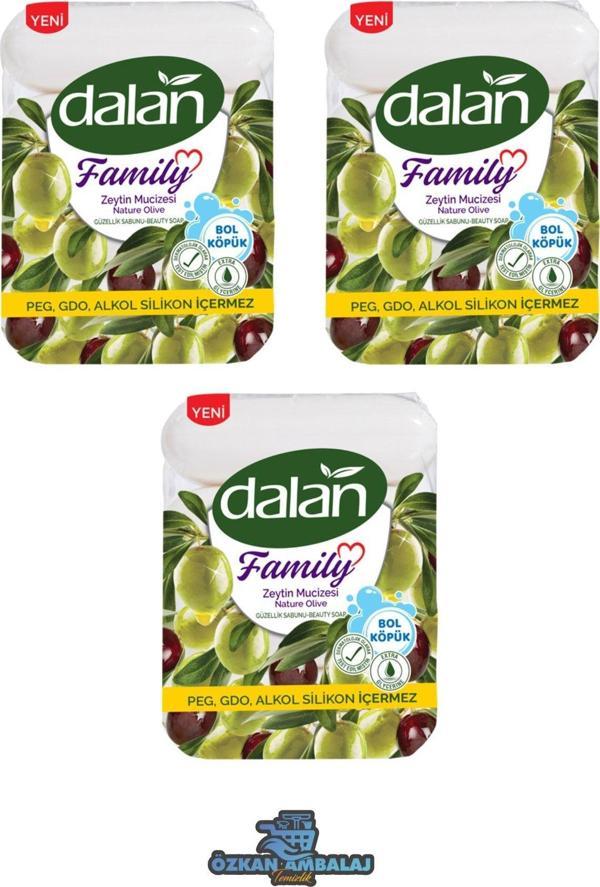Dalan Family Zeytin Mucizesi El Sabunu 3 Paket - Image 1