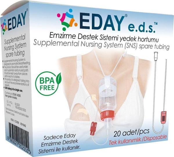 Eday Eds Emzirme Destek Sistemi Yedek Hortum (20 Adet) - Image 1