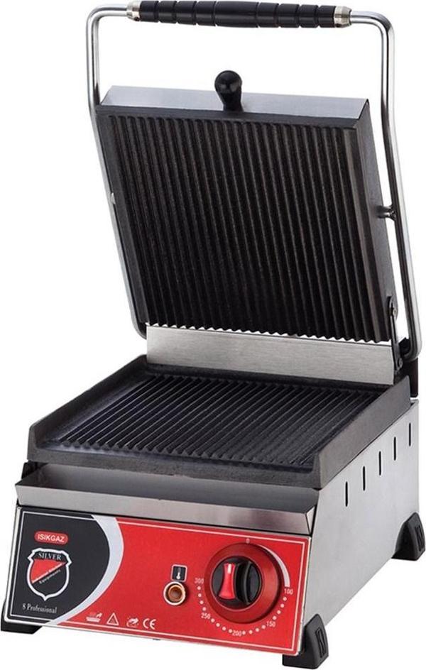 Işıkgaz Silver Elektrikli Döküm 8 Dilim Tost Makinesi - Image 1
