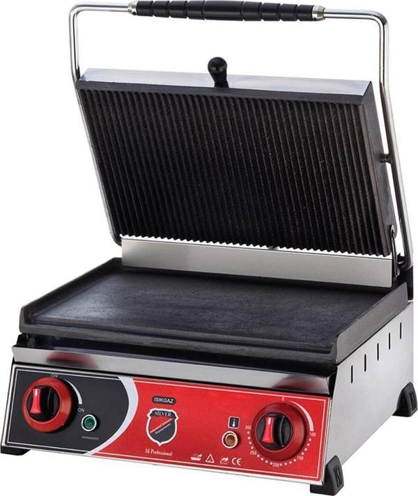 Işıkgaz Silver Elektrikli Döküm 16 Dilim Tost Makinesi - Image 1