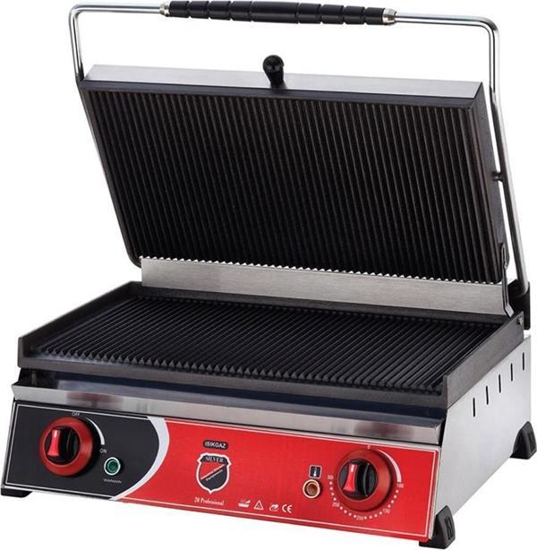 Işıkgaz Silver Elektrikli Döküm 20 Dilim Tost Makinesi - Image 1