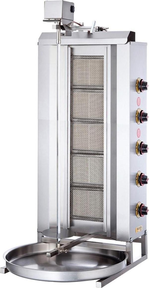 Işıkgaz Silver Tüplü 5 Radyanlı Üstten Motorlu Döner Ocağı - Image 1