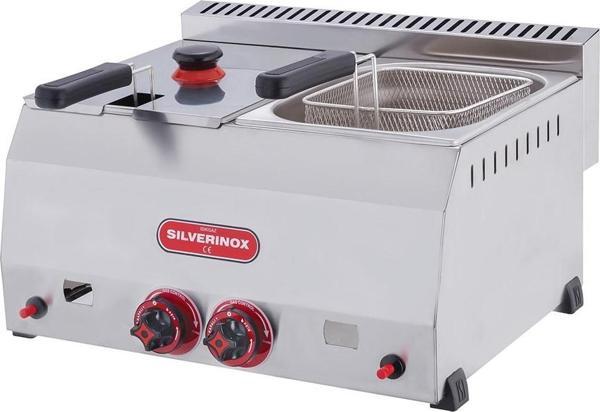Işıkgaz Silver Endüstriyel Çiftli 5+5 Litre Doğalgazlı Fritöz - Image 1