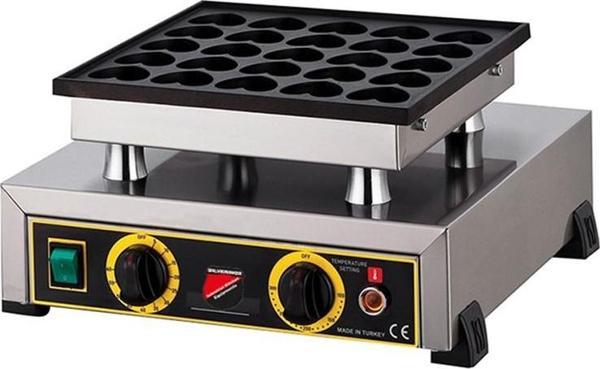 Işıkgaz Silver Elektrikli Tekli Kalpli Bubble Waffle Makinesi - Image 1
