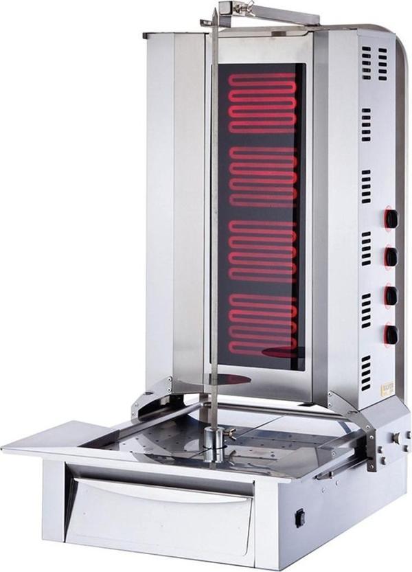 Işıkgaz Silver Elektrikli 4 Radyanlı Alttan Motorlu Döner Ocağı - Image 1