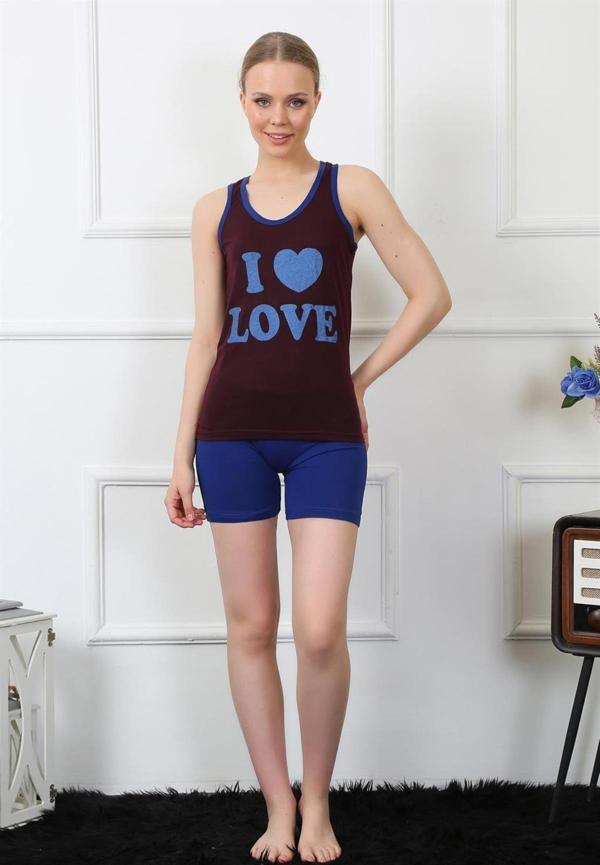 Celira Kadın Penye Şortlu Takım 3611 - Image 1