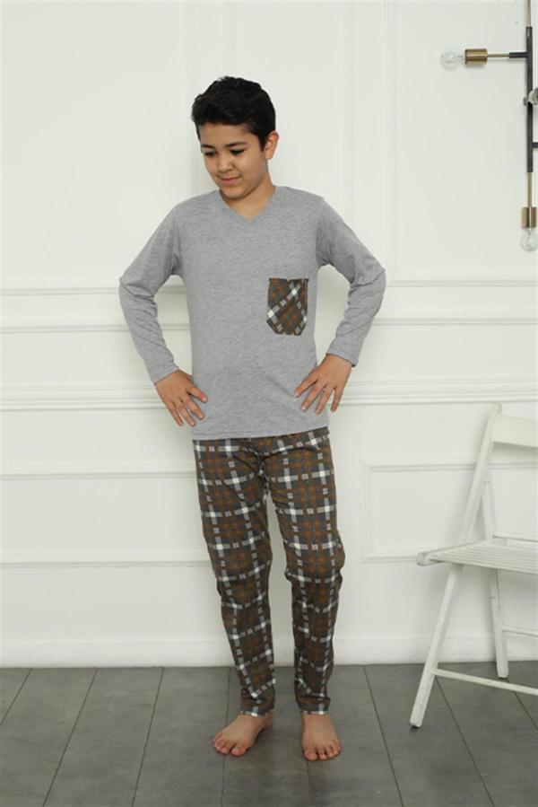 Celira Erkek Çocuk Penye Pijama Takım 20387 - Image 1