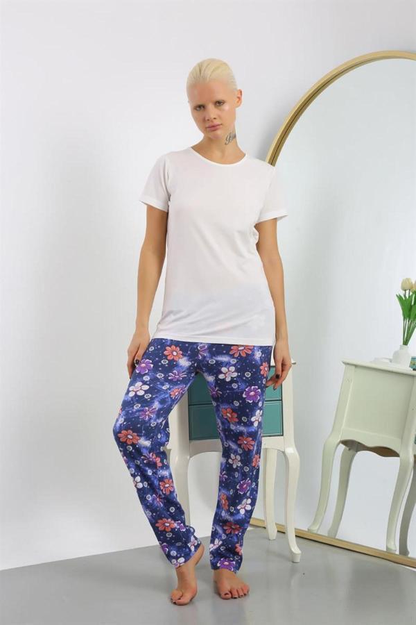 Celira Kadın Pamuklu Alt Pijama 27391 - Image 1