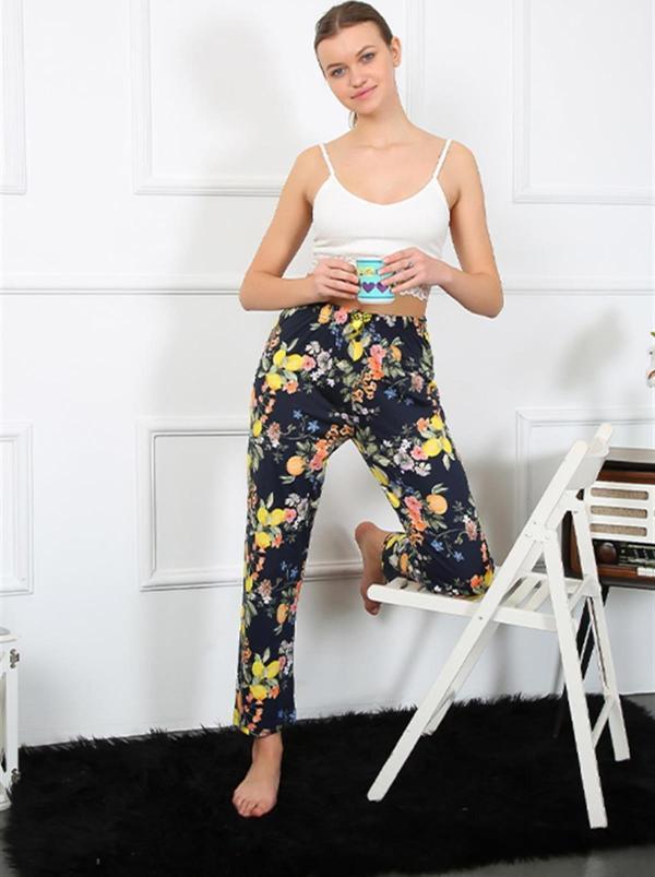 Celira Kadın Pamuklu Alt Pijama 27463 - Image 1