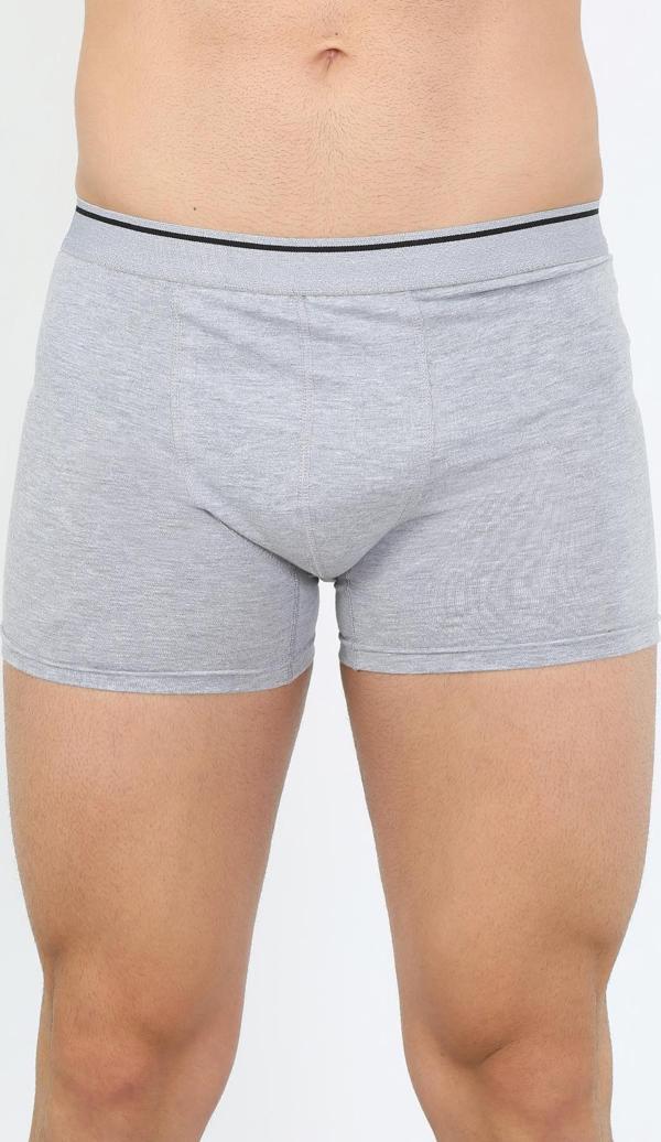 Celira Erkek Pamuk Likralı Boxer Gri 40133 - Image 1