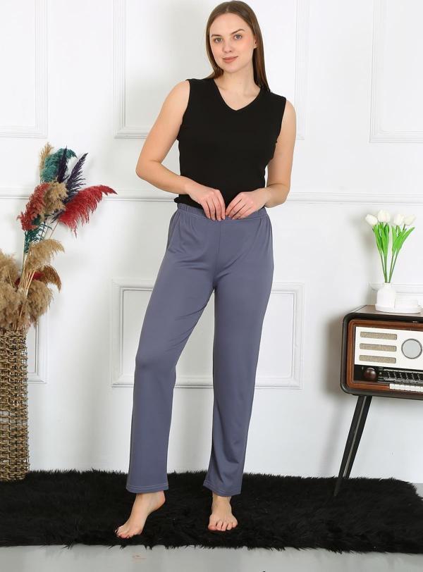 Celira Kadın Pamuklu Tek Alt Pijama 27524 - Image 1