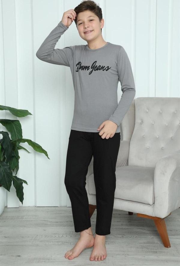 Celira Erkek Çocuk Penye Pijama Takım 20416 - Image 1