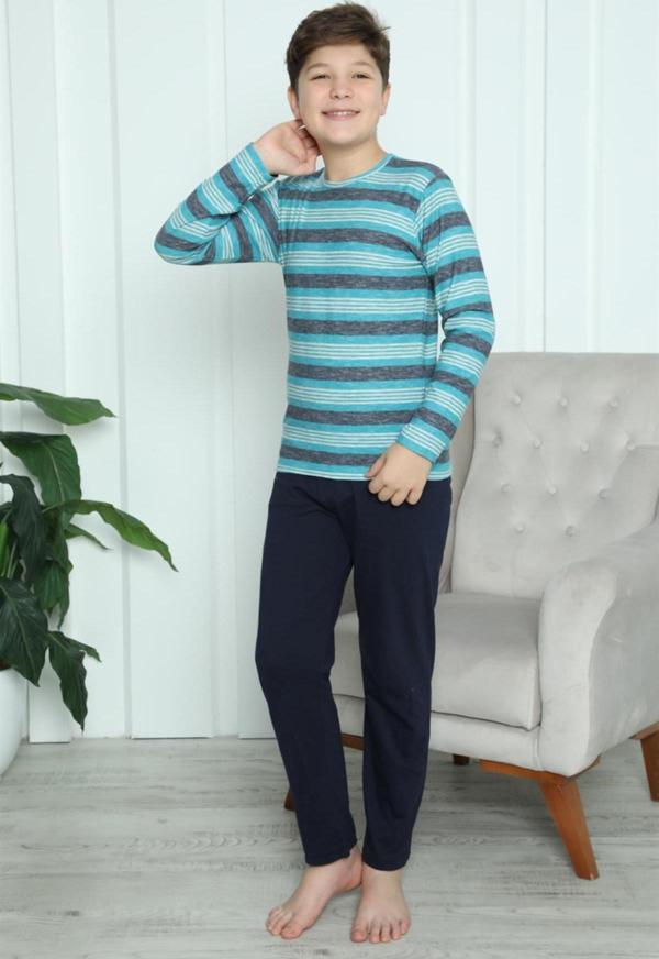 Celira Erkek Çocuk Penye Pijama Takım 20413 - Image 1
