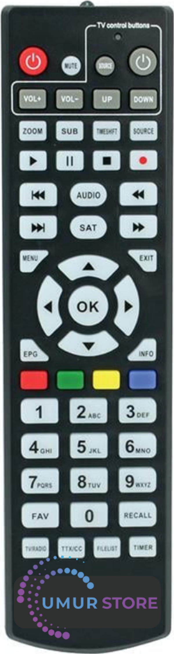 Kamosonic KS-HD1512 Full HD Uydu Alıcı Kumandası - Image 1