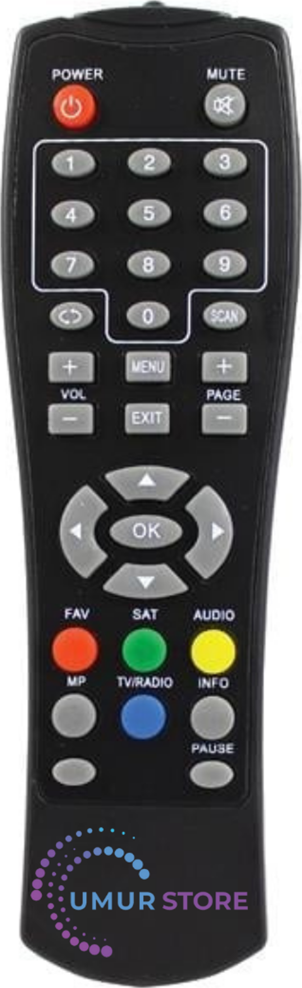 Samux MNX 2000 FTA Uydu Kumandası - Image 1