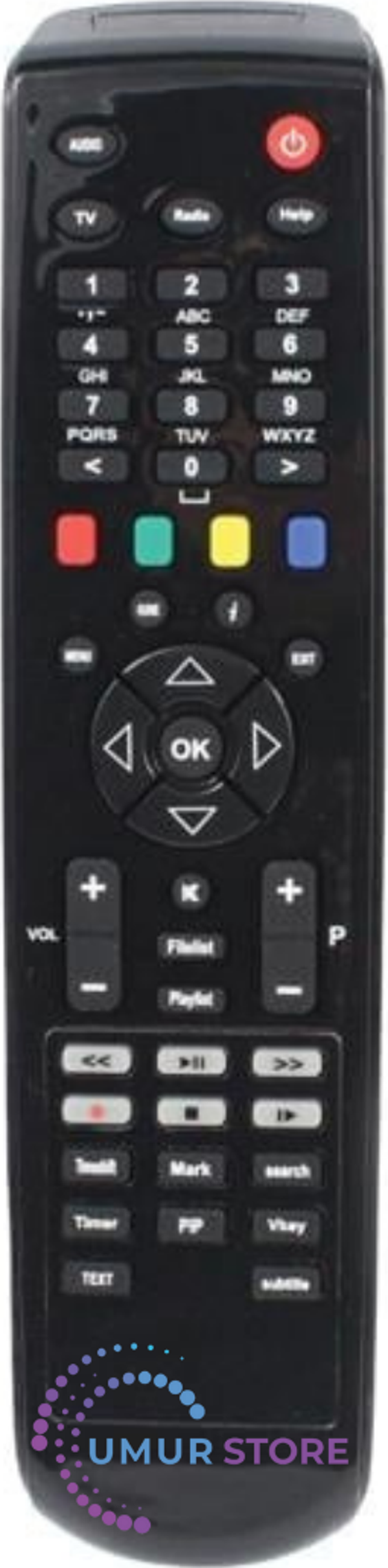 Atlanta ET-5000 HD Uydu Alıcı Kumandası - Image 1