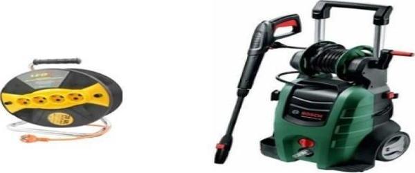 Bosch Advanced Aquatak 140 Yüksek Basınçlı Yıkama Makinası+ Leo 3x1,5 20 mt Seyyar - Image 1