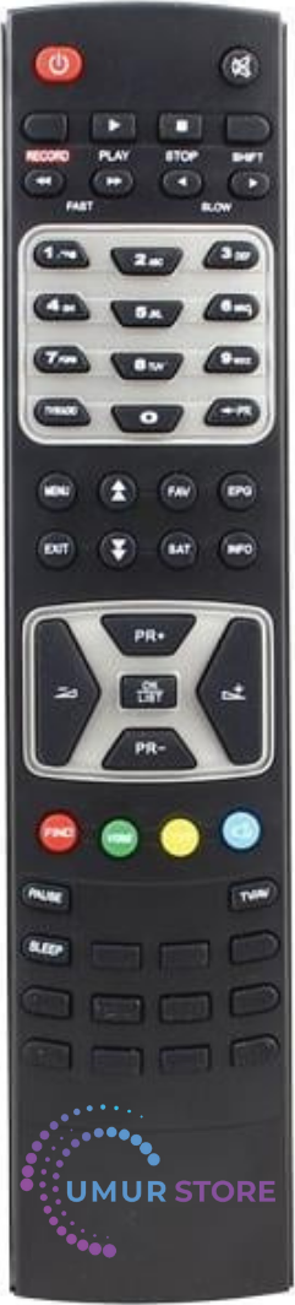 Samux HD Plus Uydu Alıcı Kumandası - Image 1