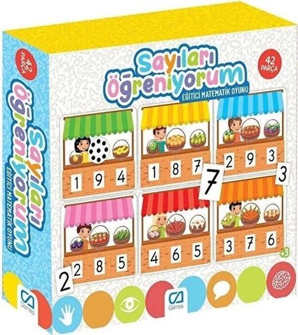 Nessiworld  Games Sayıları Öğreniyorum 42 Parça 5147 - Image 1