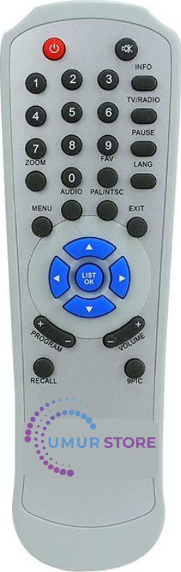 Arrox 9600 Uydu Alıcı Kumandası - Image 1
