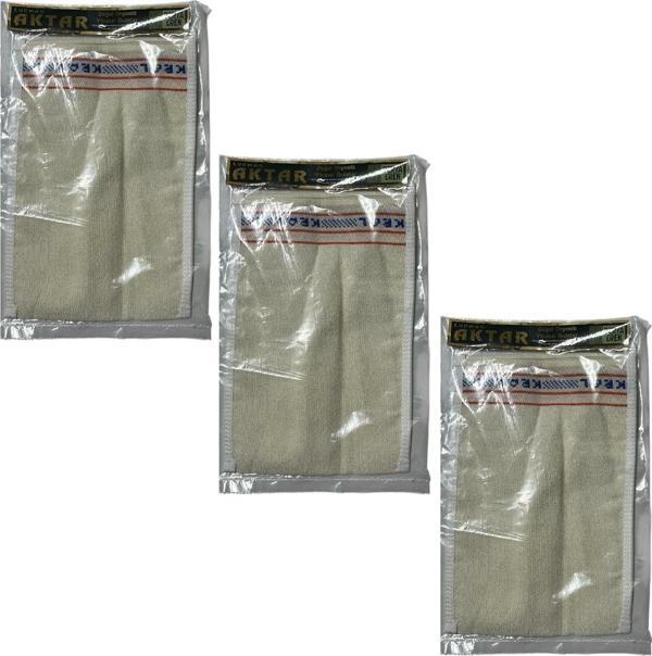 Kese %100 Floş (El geçmeli) 450 GSM (18,5 * 26cm),3 Adet, Derya Eren - Image 1