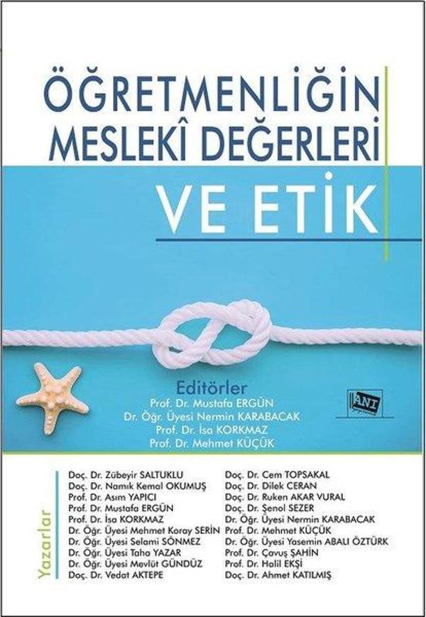 Öğretmenliğin Mesleki Değerleri ve Etik - Anı Yayıncılık - Image 1
