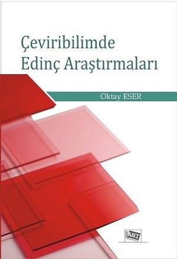 Çeviribilim Edinç Araştırmaları - Anı Yayıncılık - Image 1