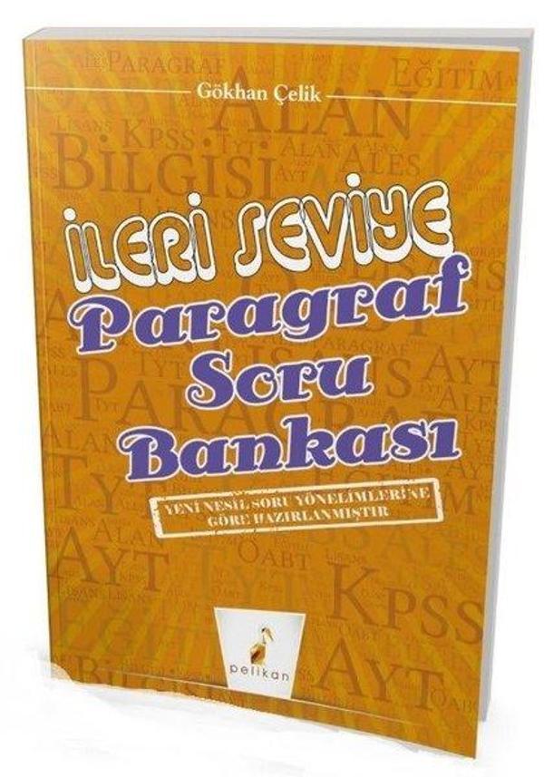 İleri Seviye Paragraf Soru Bankası - Pelikan Yayınları - Image 1