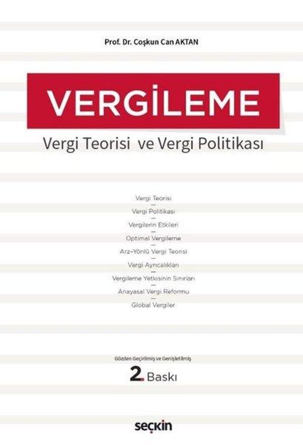Vergileme-Vergi Teorisi ve Vergi Politikası - Seçkin Yayıncılık - Image 1