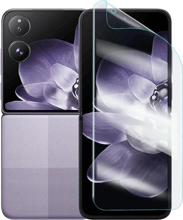 Xiaomi Mi Mix Flip  Uyumlu Ön+Arka Body Şeffaf Ultra koruyucu Nano Jelatin - Image 1