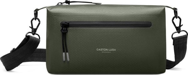 Gaston Luga Lightweight DuoSeal Crossbody Omuz Çantası- Olive - Image 1