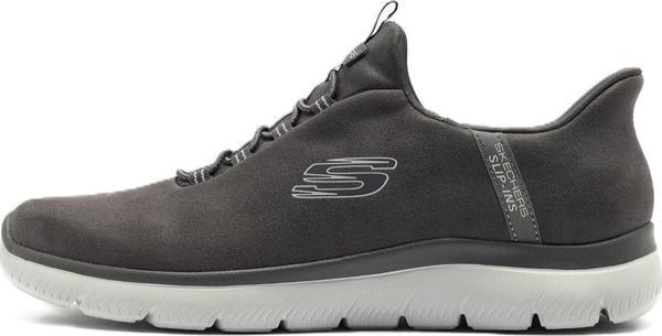 Skechers Summits-Korlo Memory Foam Mens Sneaker Hafızalı Taban Lastik Bağcıklı Erkek Günlük Spor Ayakkabı Gri - Image 1
