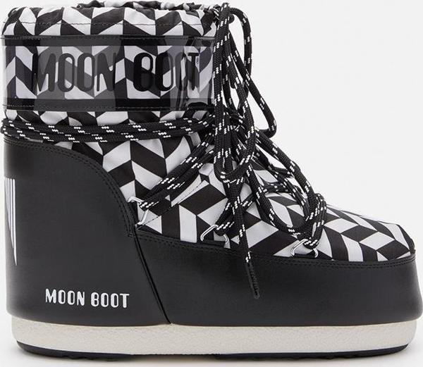 Kadın Bot (Kar) 80D1409550-NA02 Moon Boot Icon Low Optical Black/White - Image 1