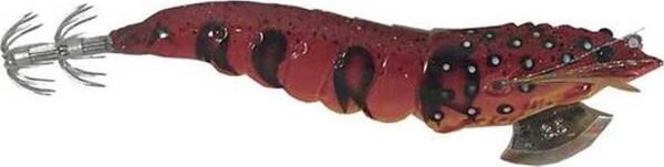 Savage gear 3D Shrimp Egi Jig #2 7,5 cm 14gr Kalamar Zokası Cloth Olive Glow - Image 1