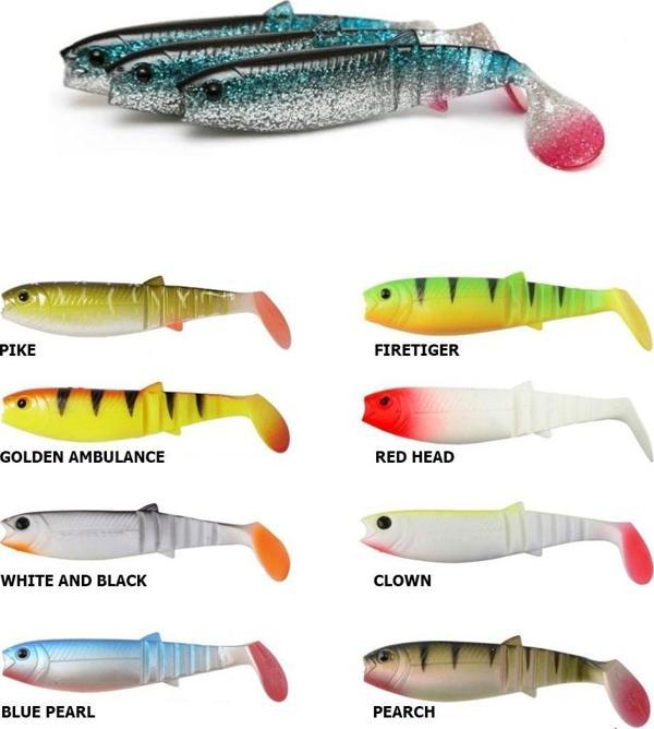 Savage gear LB Cannibal 6,8cm 3gr Bulk Box Silikon Yem Perch - Image 1