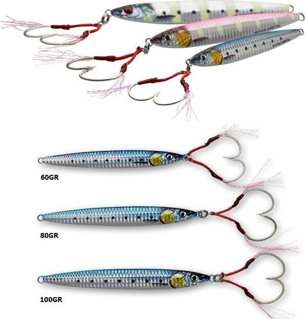 Savage Gear 3D Slim Jig Minnow 14cm 80gr Jig Yem Ygo - Image 1