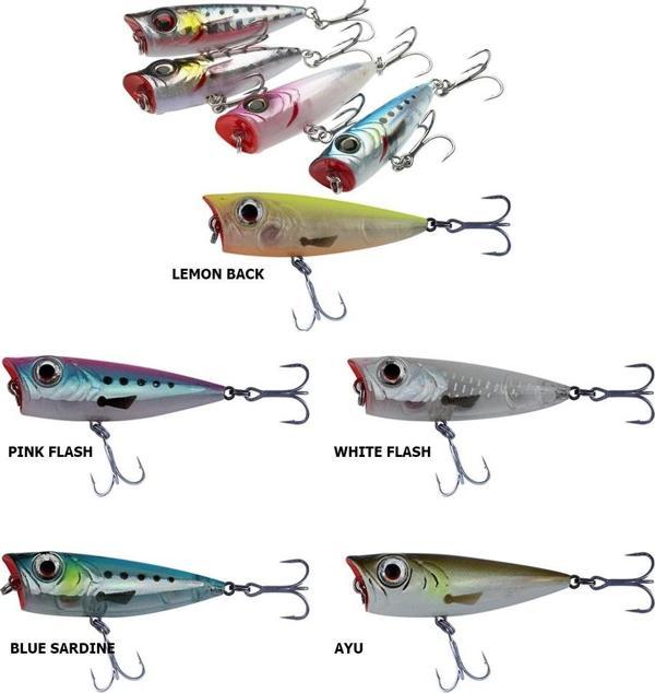 Savage gear 3D Minnow Pop Walker 4,3cm 3gr Maket Yem Ayu - Image 1