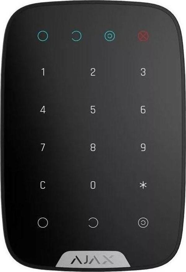 AJAX Keypad Kablosuz Alarm tuş takımı Siyah - Image 1
