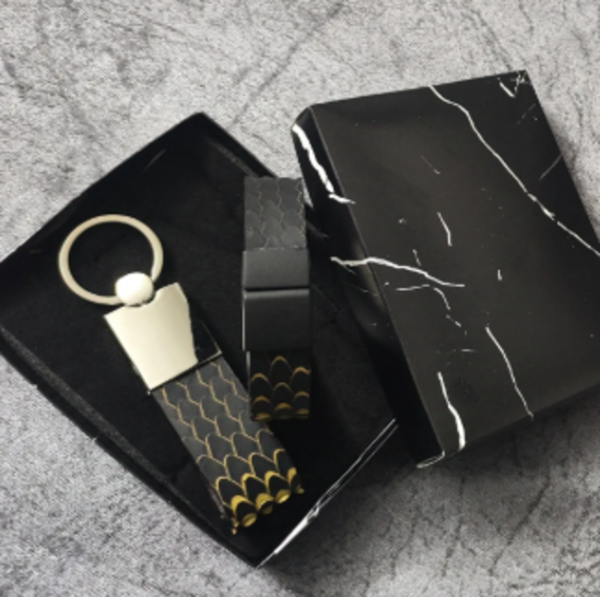 Kişiye Özel  Anahtarlık & Bileklik Set ( % 100 Deri ) - Image 1