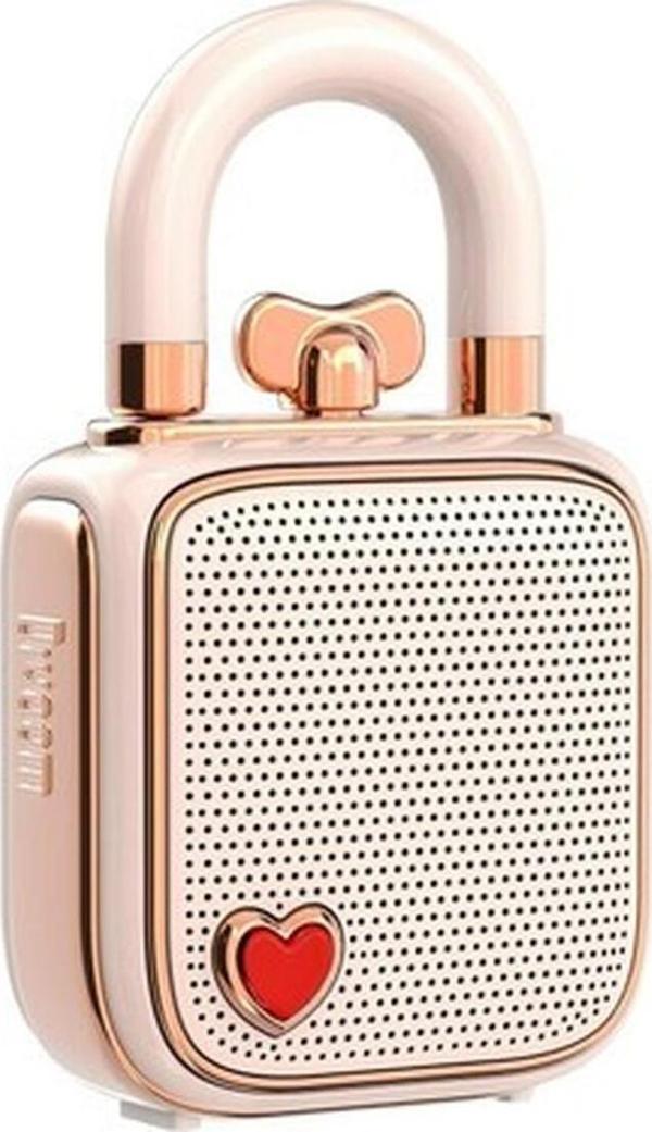 Love-Lock Bluetooth Hoparlör, Küçük Taşınabilir Müzik Kutusu, Kablosuz Stereo Eşleştirme, Retro Ses Kutusu, Sevimli Masaüstü Dekorasyonu, Kızlar Için, Pembe - Image 1