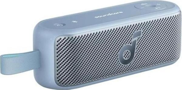 Motion 100 Bluetooth Hoparlör, Çift 20W Sürücüler, Özelleştirilebilir 9-Bant Pro Eq, 12 Saate Varan Oynatma Süresi, Ipx7 Su Geçirmez, Mavi - Image 1