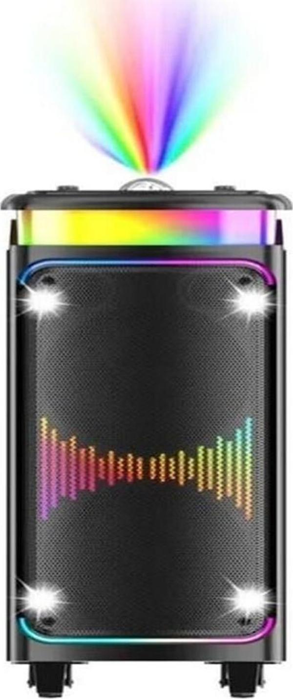 Torima DR-8816 Çift Mikrofonlu Rgb Bluetooth Hoparlör Siyah - Image 1