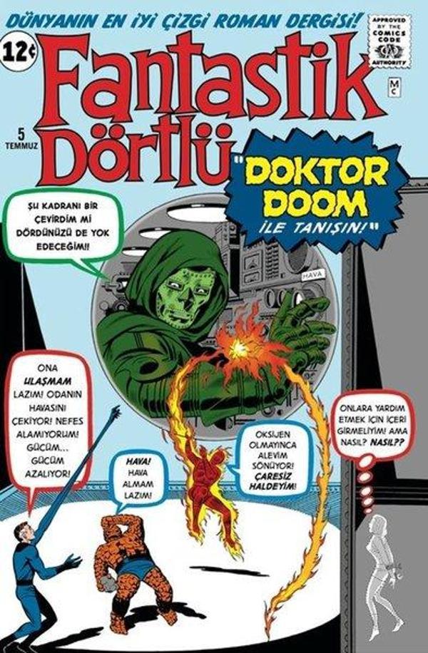 Fantastik Dörtlü - Doktor Doom ile Tanışın - Arka Bahçe Yayıncılık - Image 1