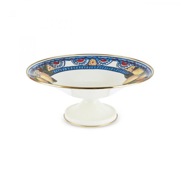 Karaca Amalfi Emaye Ayaklı Meyvelik 30 cm - Image 1