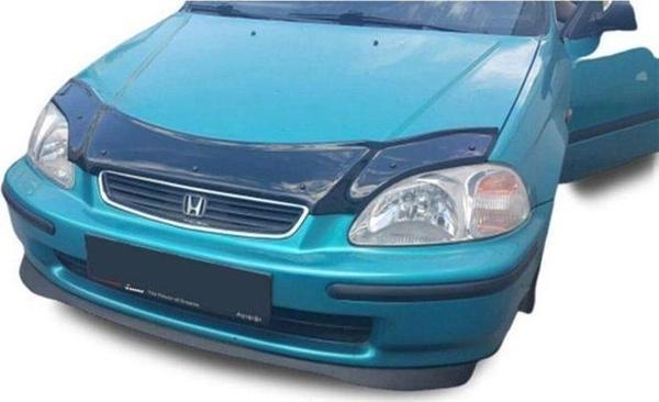 Honda Civic 1995 1996 1997 1998 1999 2000 Parlak Siyah Kaput Koruma / Kaput Rüzgarlığı - Image 1